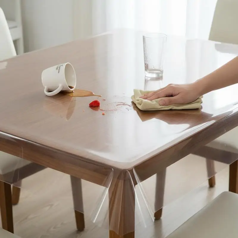 Clear Desk Mat 42 x 72 Inch For Office Dresser Night Stand, 1.5 mm Thick Plastic Surface Protector Rectangle Table Overlay Transparent PVC Material
Clear Desk Mat 42 x 72 Inch For Office Dresser Night Stand, 1.5 mm Thick Plastic Surface Protector Rectangle Table Overlay Transparent PVC Material