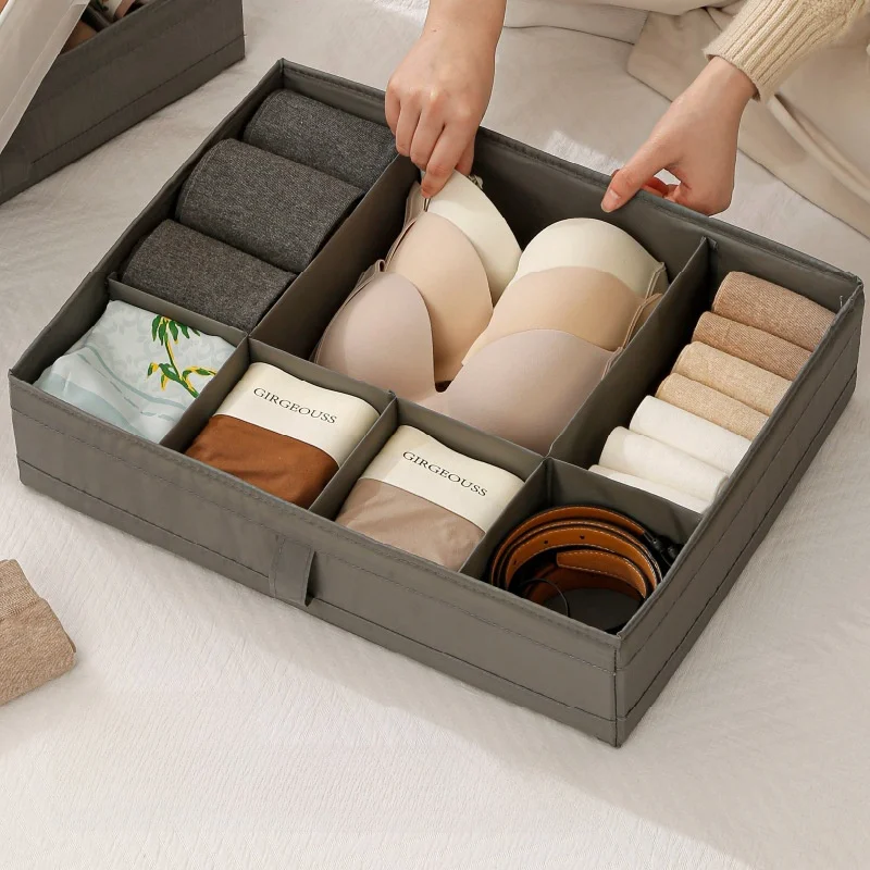 Large Capacity Cloth Art Storage Box Underwear Organizer Drawer Divider Closet Clothing Storage Box Home Use Freshman Condens...
Large Capacity Cloth Art Storage Box Underwear Organizer Drawer Divider Closet Clothing Storage Box Home Use Freshman Condens...