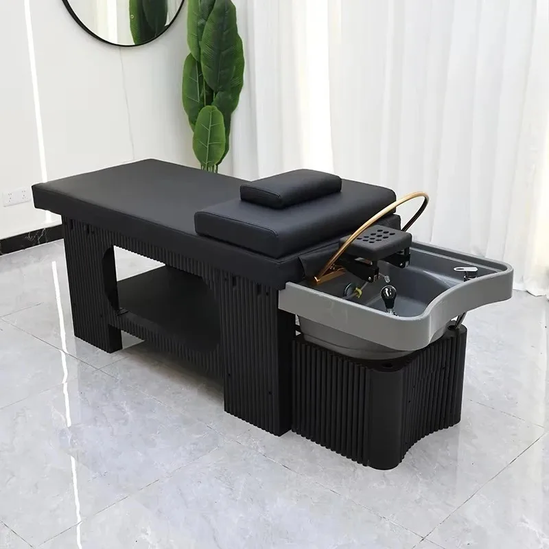Reclining Hair Salon Shampoo Bed with Head Spa Massage | Professional Headspace & Relaxation Basin for Clients
Reclining Hair Salon Shampoo Bed with Head Spa Massage | Professional Headspace & Relaxation Basin for Clients