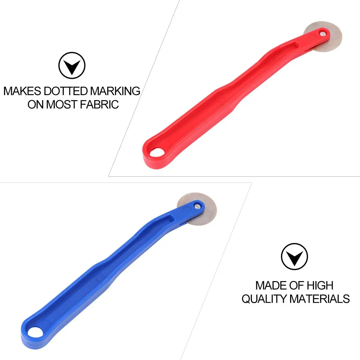 3pcs Marking Wheel Toothed Cloth Scanning Line Sewing Tools Tailor Tracing Plastic Fabric Serrate Cross-stitch
3pcs Marking Wheel Toothed Cloth Scanning Line Sewing Tools Tailor Tracing Plastic Fabric Serrate Cross-stitch