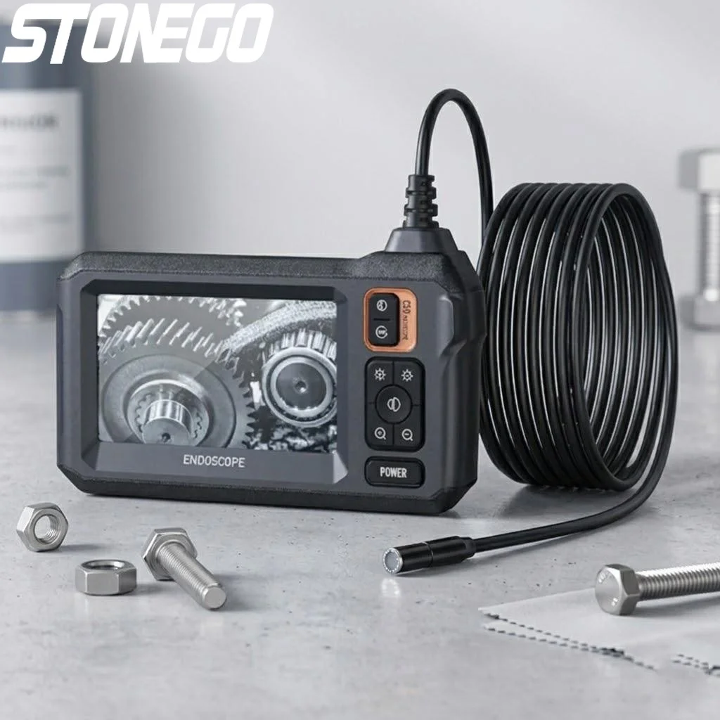 1080P HD WiFi Endoscope Inspection Camera 15m Cable Dual Head 43 Inch Display Automotive Diagnostics Tool
1080P HD WiFi Endoscope Inspection Camera 15m Cable Dual Head 43 Inch Display Automotive Diagnostics Tool