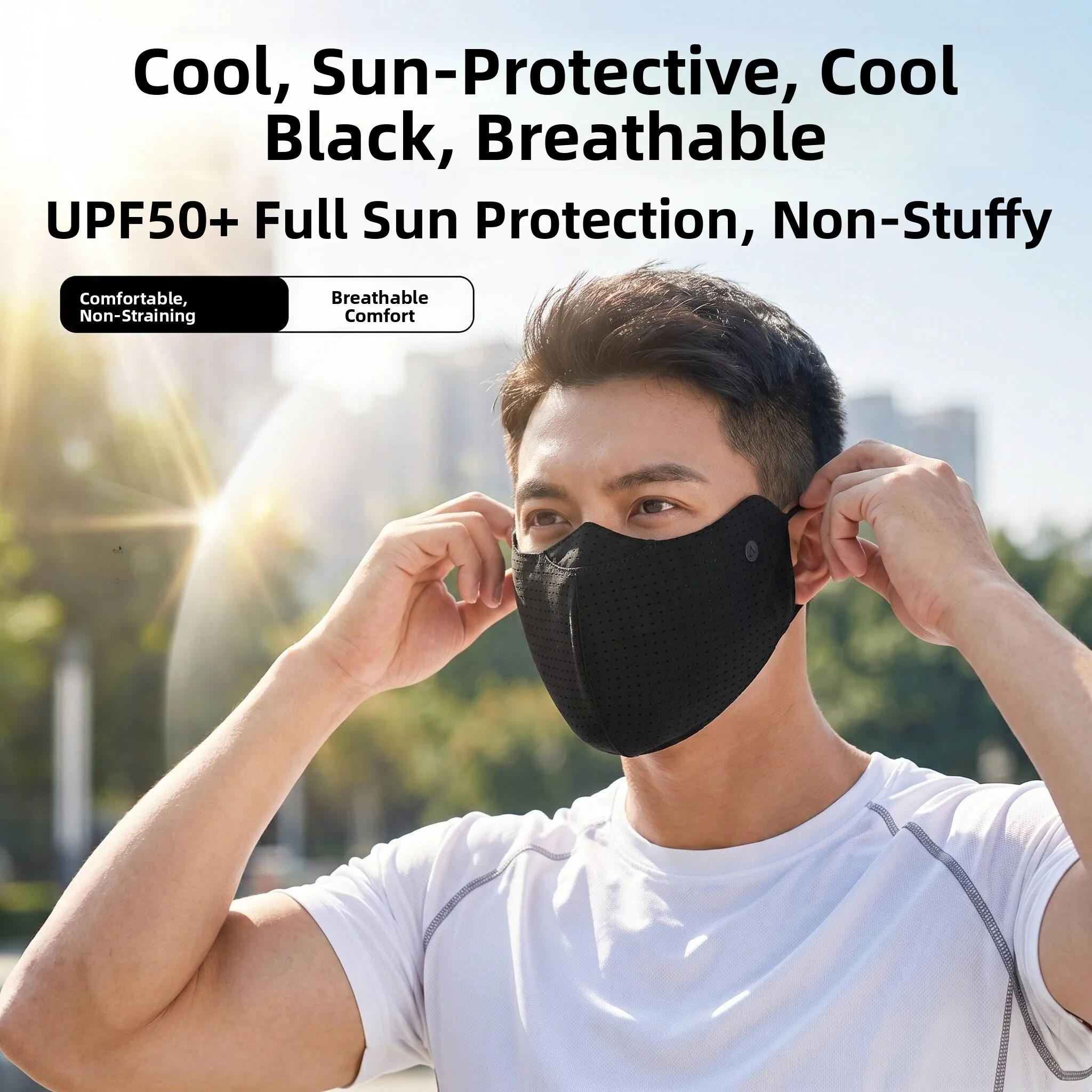 Washable Summer Thin Ice Silk Mask Unisex Breathable Sun Protection Face Cover 3D Stereo Adult Outdoor Ear Hanging Mask
Washable Summer Thin Ice Silk Mask Unisex Breathable Sun Protection Face Cover 3D Stereo Adult Outdoor Ear Hanging Mask