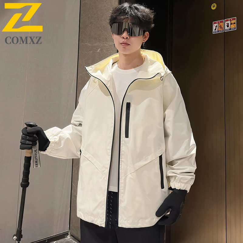 2025 New Men's Charge Jacket Double-sided Wearable Windproof Waterproof Breathable Hooded Windbreaker Outdoor Camp Hiking Jacket
2025 New Men's Charge Jacket Double-sided Wearable Windproof Waterproof Breathable Hooded Windbreaker Outdoor Camp Hiking Jacket