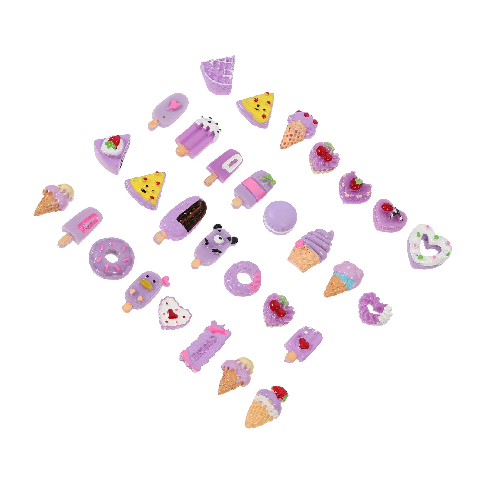 30 Pcs Simulated Food Nail Jewelry Phone Case Decorations Accessories Miniature Box Purple
30 Pcs Simulated Food Nail Jewelry Phone Case Decorations Accessories Miniature Box Purple