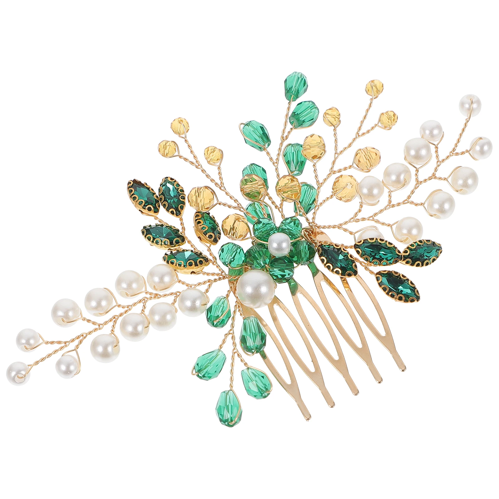 Crystal Hair Combs Women Wedding Accessories Green Rhinestone Comb Bridal Hairstyle Elegant Design Special Occasions Hair Tools
Crystal Hair Combs Women Wedding Accessories Green Rhinestone Comb Bridal Hairstyle Elegant Design Special Occasions Hair Tools