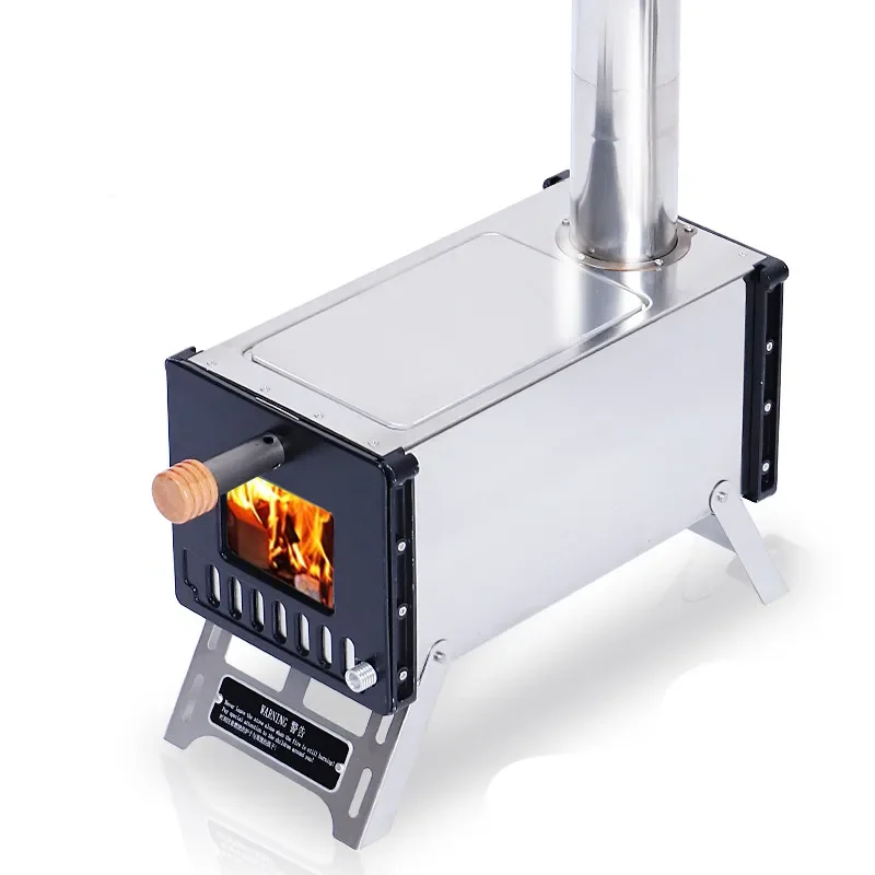 Outdoor Tent Heating Wood Stove Portable Tent Stove Multifunctional Folding Camping Wood Stove with Chimney
Outdoor Tent Heating Wood Stove Portable Tent Stove Multifunctional Folding Camping Wood Stove with Chimney