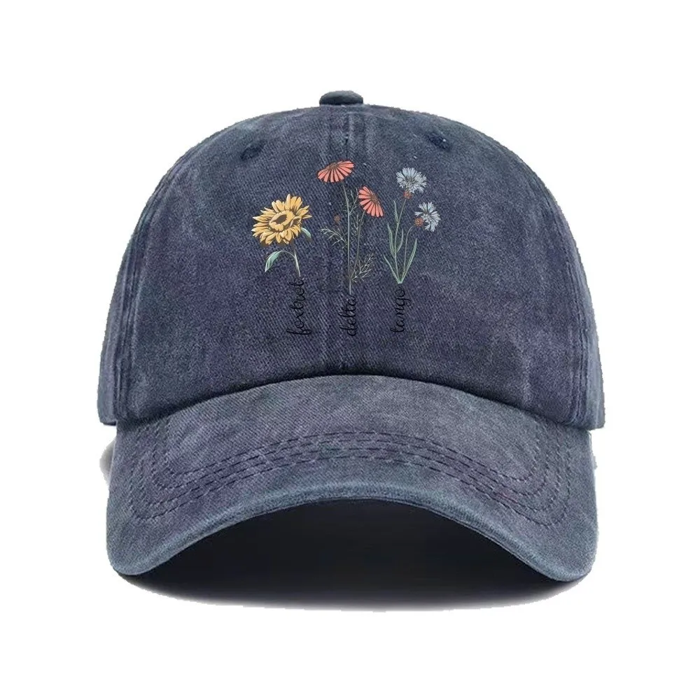 Fashion Casual Printed Baseball Cap Vintage Washed Dad Sun Hat Sunflower Multiple Colors Snapback Cap Outdoor Activities
Fashion Casual Printed Baseball Cap Vintage Washed Dad Sun Hat Sunflower Multiple Colors Snapback Cap Outdoor Activities