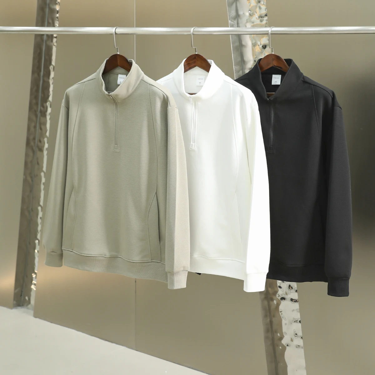Knitted Sweatirt Stand Collar f Zip High ammage Knitwear Autumn New Sle Men's Faionable Warm Polyester
Knitted Sweatirt Stand Collar f Zip High ammage Knitwear Autumn New Sle Men's Faionable Warm Polyester