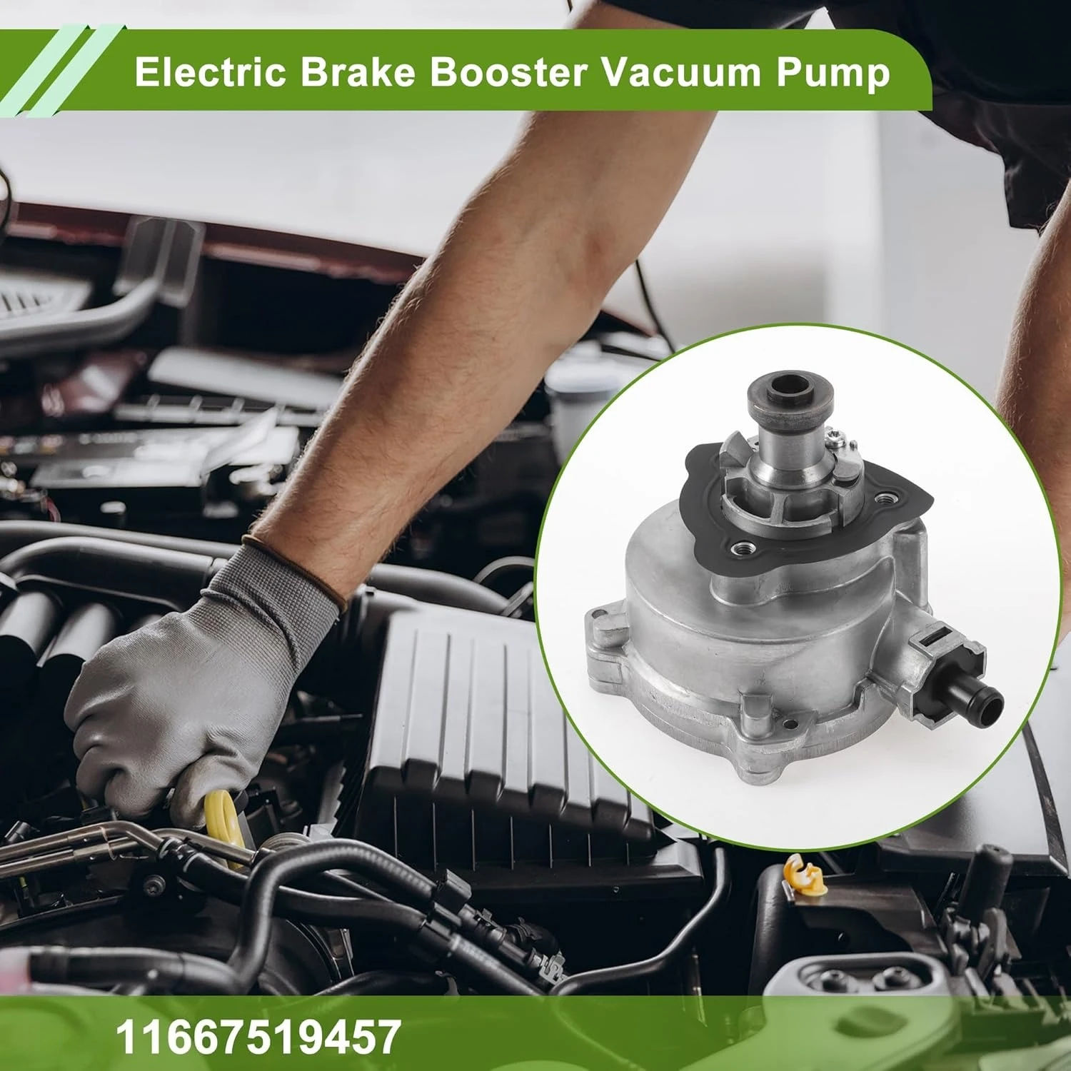 OE#A11667519457 Engine Vacuum Pump for BMW 325i 330i 330xi 525i 525xi 530i 530xi 2006-2007 L6 3.0L Sedan Z4 2004-2008 N52
OE#A11667519457 Engine Vacuum Pump for BMW 325i 330i 330xi 525i 525xi 530i 530xi 2006-2007 L6 3.0L Sedan Z4 2004-2008 N52