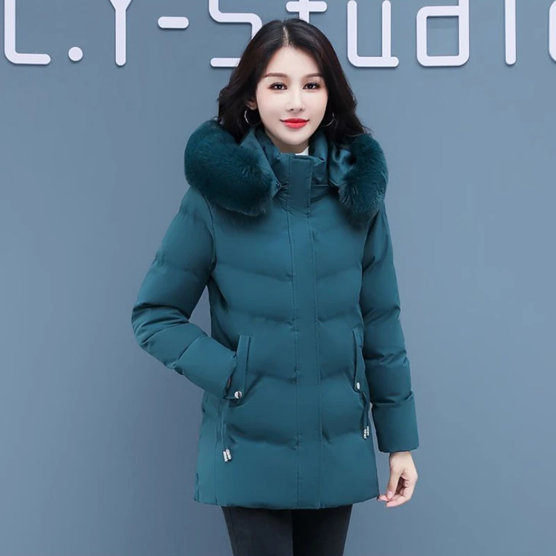 2023 New Women Down Cotton Coat Winter Jacket Female Short Loose Parkas Fashion Hooded Outwar Thick Warm Outcoat
2023 New Women Down Cotton Coat Winter Jacket Female Short Loose Parkas Fashion Hooded Outwar Thick Warm Outcoat