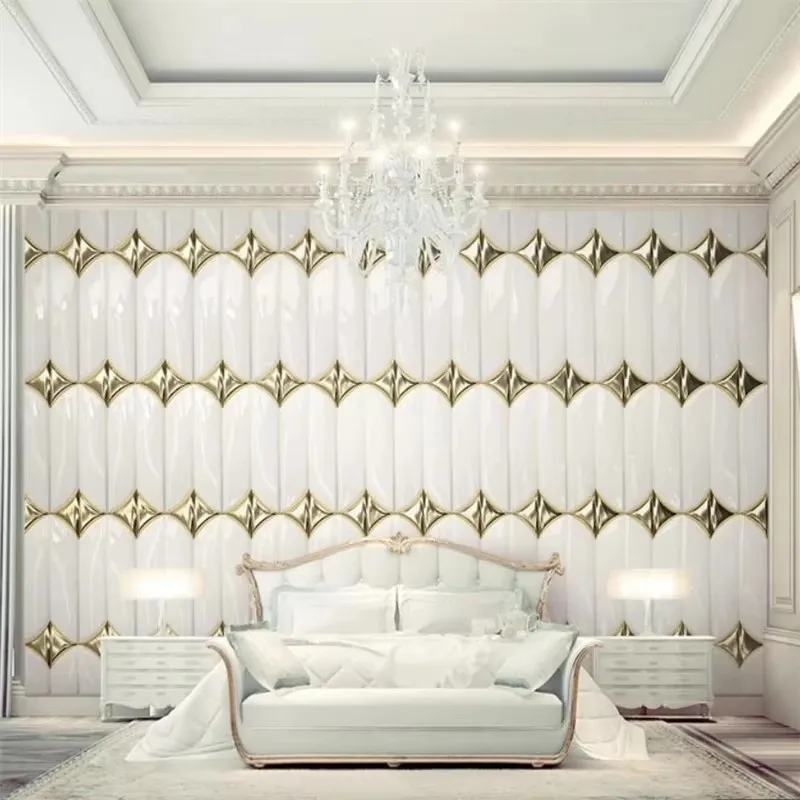 Обои на заказ, 3d фреска, роскошная золотая ромбическая строчка, стерео, простая европейская мягкая сумка, фоновая стена, гостиная, спальня обои
Обои на заказ, 3d фреска, роскошная золотая ромбическая строчка, стерео, простая европейская мягкая сумка, фоновая стена, гостиная, спальня обои