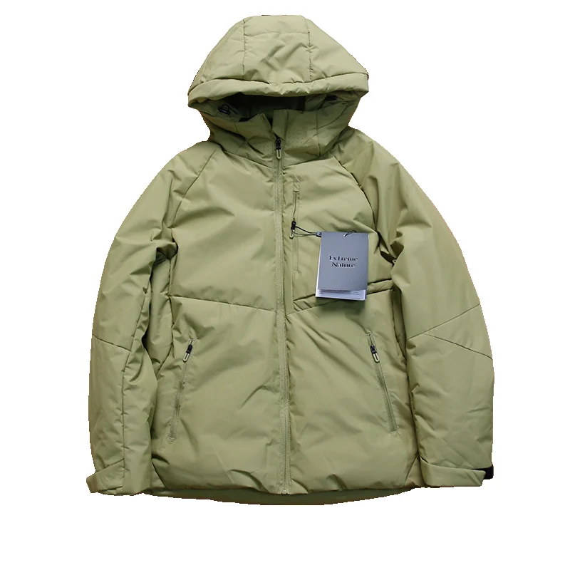 Dixi Winter Men's Thiened High Puffin Casual Hooded Cotton Jaet Waterproof Youth Faion Stand Fit Long Sve Coat
Dixi Winter Men's Thiened High Puffin Casual Hooded Cotton Jaet Waterproof Youth Faion Stand Fit Long Sve Coat