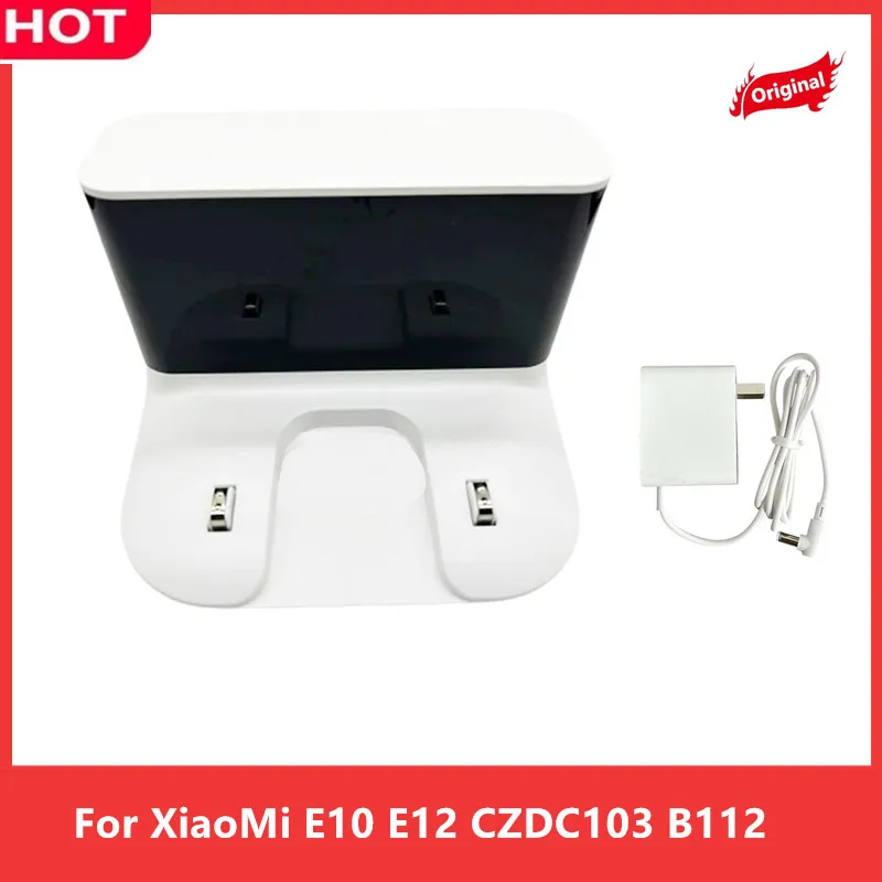 Original Charger Dock Replacement for Xiaomi Mijia E10 E12 B112 CDZC103 Robot Vacuum Cleaner Parts Charging Dock Accessories
Original Charger Dock Replacement for Xiaomi Mijia E10 E12 B112 CDZC103 Robot Vacuum Cleaner Parts Charging Dock Accessories