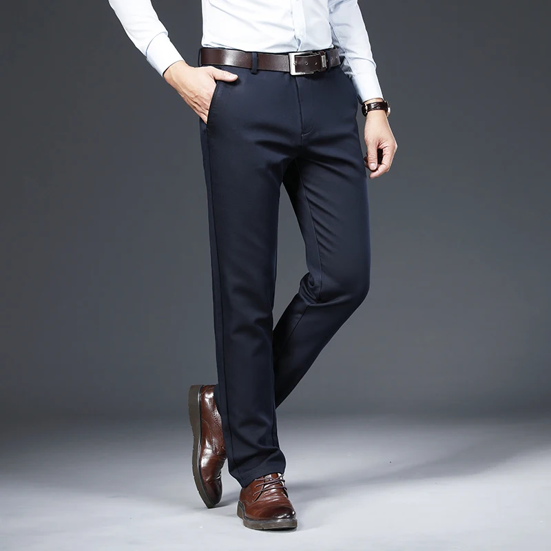 Men's Casual Pants Autumn Loose Straight Stretch Fashion High-End Quality Professional Men's Office Business Trousers
Men's Casual Pants Autumn Loose Straight Stretch Fashion High-End Quality Professional Men's Office Business Trousers