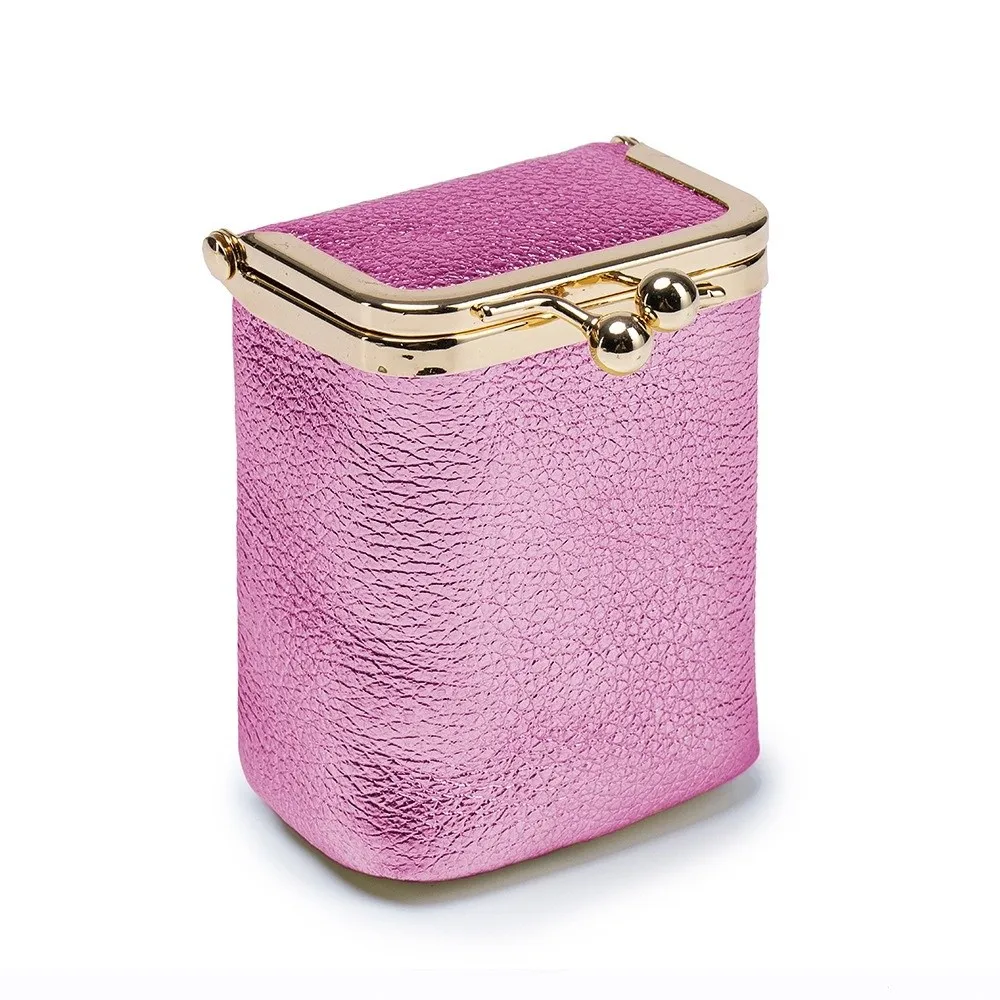 Mini Money Bag Portable Kiss Lock Coin Purse Exquisite with Mirror Leather Jewelry Bag Pouch Simple Small Item Bag Earphone
Mini Money Bag Portable Kiss Lock Coin Purse Exquisite with Mirror Leather Jewelry Bag Pouch Simple Small Item Bag Earphone
