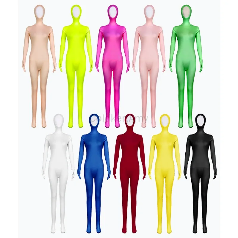 Men's and Women's Spandex Open Face Bodysuit Costume Adult Stretchy Halloween Cosplay Body Suit Zentai Outfits Cosplay Jumpsuit
Men's and Women's Spandex Open Face Bodysuit Costume Adult Stretchy Halloween Cosplay Body Suit Zentai Outfits Cosplay Jumpsuit