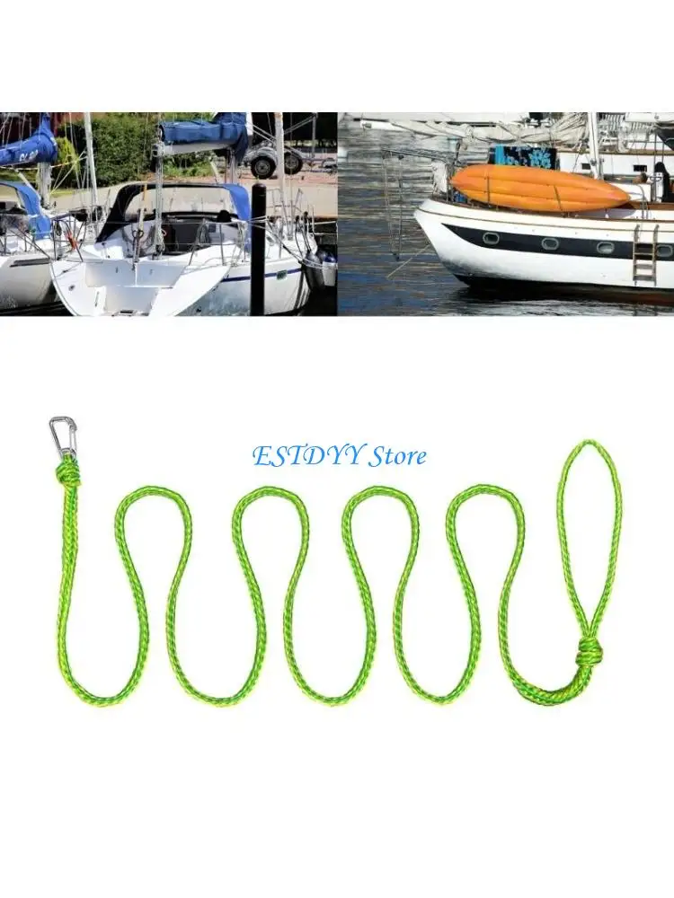 G6DE Dock Line Nylons Kayaks Tow Rope Highly Visibleness Marine Braids Rope
G6DE Dock Line Nylons Kayaks Tow Rope Highly Visibleness Marine Braids Rope