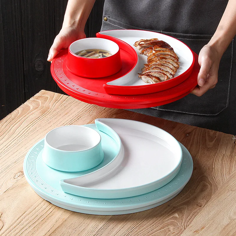 Zml tableware creative hotel restaurant side dish plate hot pot restaurant special compartment dipping sauce plate
Zml tableware creative hotel restaurant side dish plate hot pot restaurant special compartment dipping sauce plate