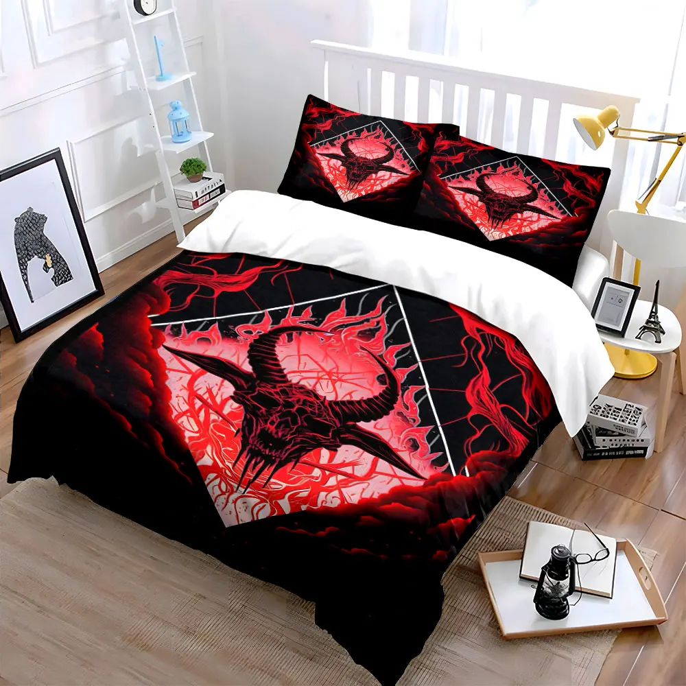 "Dark Ritual Themed Art Set" Exquisite three-piece bedding set gift for kids and adults
"Dark Ritual Themed Art Set" Exquisite three-piece bedding set gift for kids and adults