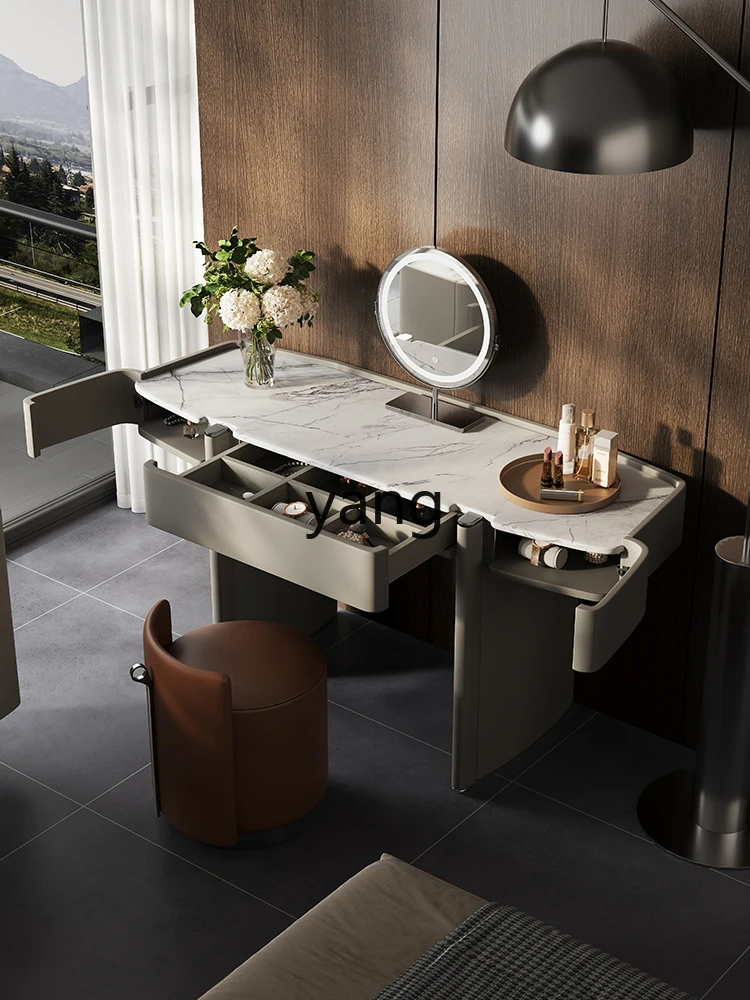 LMM Italian minimalist dressing table bedroom modern minimalist high-end light luxury marble dressing table
LMM Italian minimalist dressing table bedroom modern minimalist high-end light luxury marble dressing table