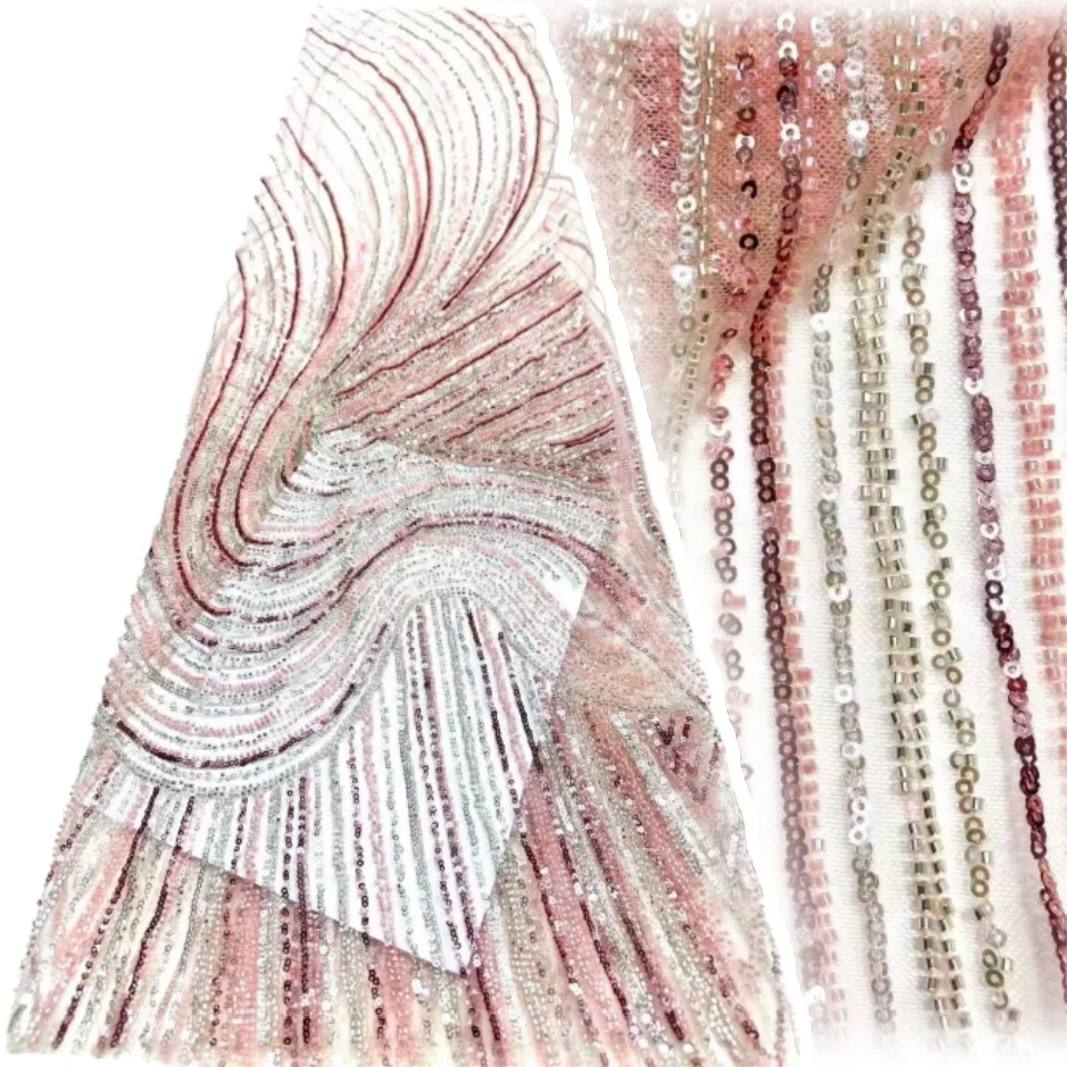 Новейшая африканская ткань с бисером и кружевом, высококачественная французская нигерийская ткань с пайетками для пошива свадебных платьев 2560
Новейшая африканская ткань с бисером и кружевом, высококачественная французская нигерийская ткань с пайетками для пошива свадебных платьев 2560