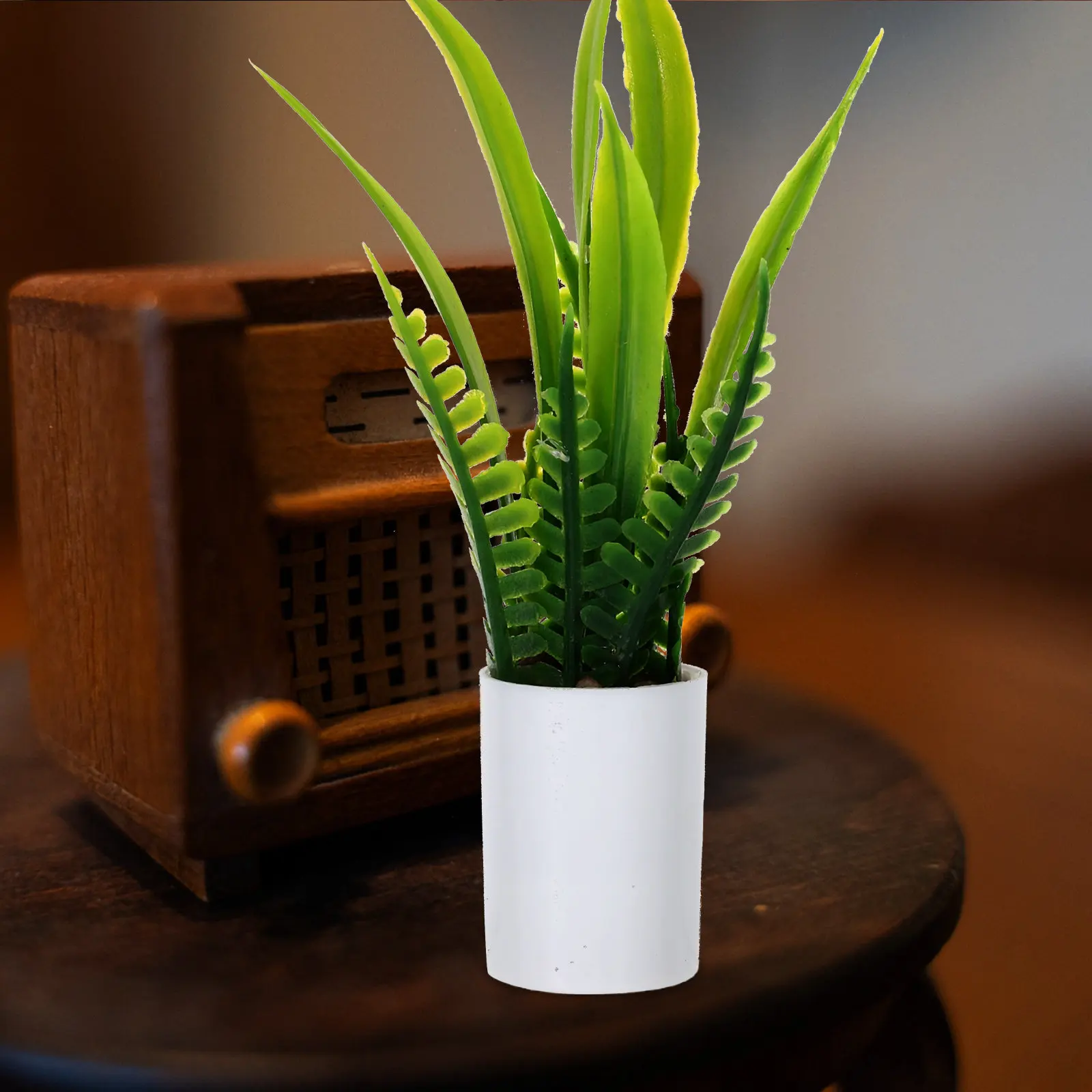 2Pcs Miniature Potted Plant Decor Lifelike Artificial Bonsai Tiny House Desktop Garden Landscaping Ornament Potted Plant Decor
2Pcs Miniature Potted Plant Decor Lifelike Artificial Bonsai Tiny House Desktop Garden Landscaping Ornament Potted Plant Decor