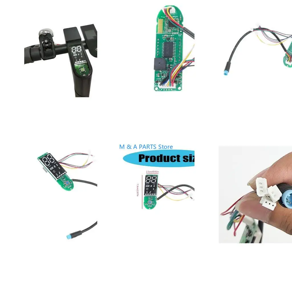 U1JF Advance LCD Display Control Panel Meter Instrument Dashboard for Electric Scooter with Real Time Monitoring Weatherproof
U1JF Advance LCD Display Control Panel Meter Instrument Dashboard for Electric Scooter with Real Time Monitoring Weatherproof