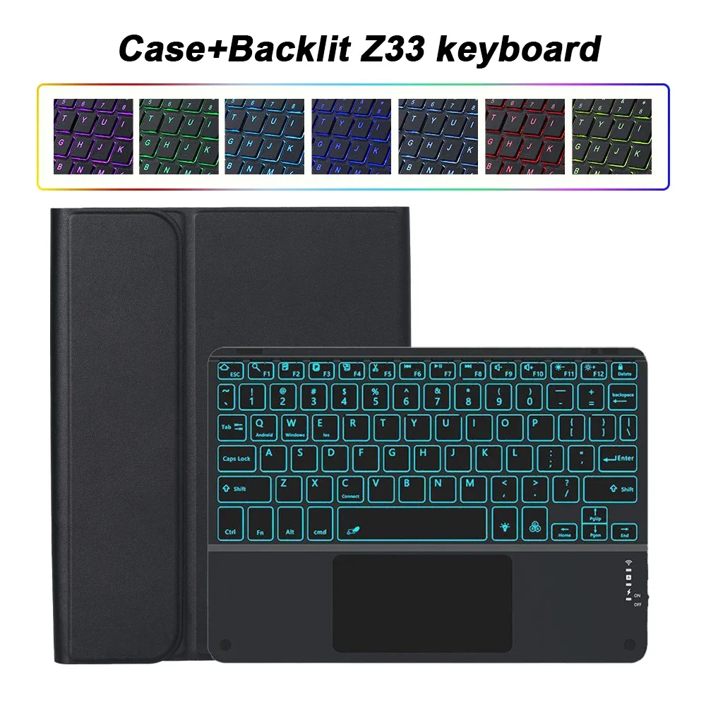 Tablets Keyboard Case for Samsung Galaxy Tab A9 Plus A9+ Case 11 Inch SM-X210/X216/X218 Backlit Bluetooth Keyboard Cover Funda
Tablets Keyboard Case for Samsung Galaxy Tab A9 Plus A9+ Case 11 Inch SM-X210/X216/X218 Backlit Bluetooth Keyboard Cover Funda