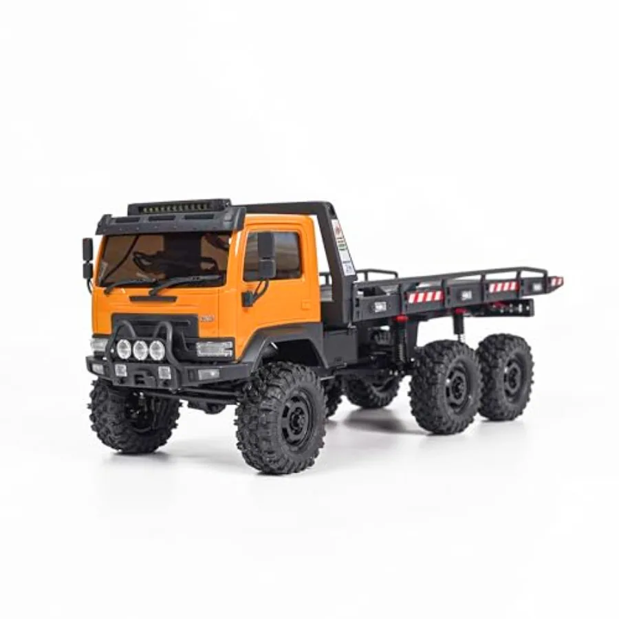 ARKTOS 6x6 V1.5 CR18P Rock Crawler RTR All Terrain RC Car for Adults and Hobbyists 1/18 Scale Tan ABS Plastic with 6WD 2-Speed
ARKTOS 6x6 V1.5 CR18P Rock Crawler RTR All Terrain RC Car for Adults and Hobbyists 1/18 Scale Tan ABS Plastic with 6WD 2-Speed