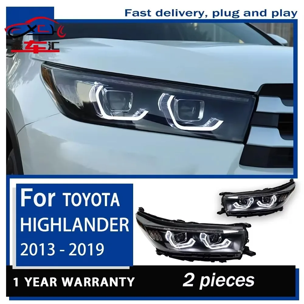 XCH Car Styling Headlights for Toyota Highlander LED Headlight 2018-2021 Kluger Head Lamp DRL Signal Projector Lens Automotive
XCH Car Styling Headlights for Toyota Highlander LED Headlight 2018-2021 Kluger Head Lamp DRL Signal Projector Lens Automotive