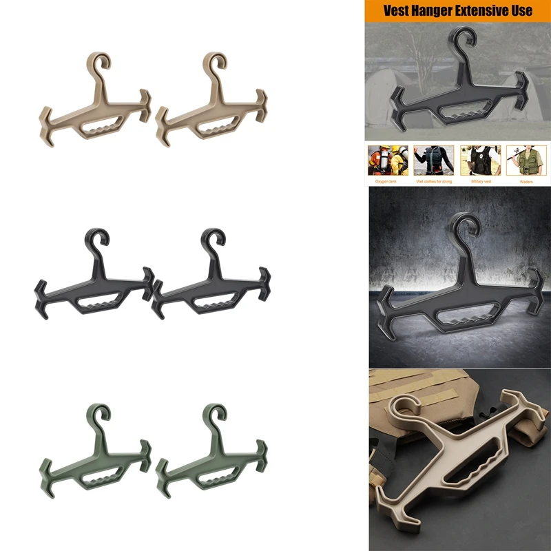 Heavy Duty Hanger For Vest Wetsuit Hanger,Survival Equipment Storage Organizer Black 2PCS Durable
Heavy Duty Hanger For Vest Wetsuit Hanger,Survival Equipment Storage Organizer Black 2PCS Durable