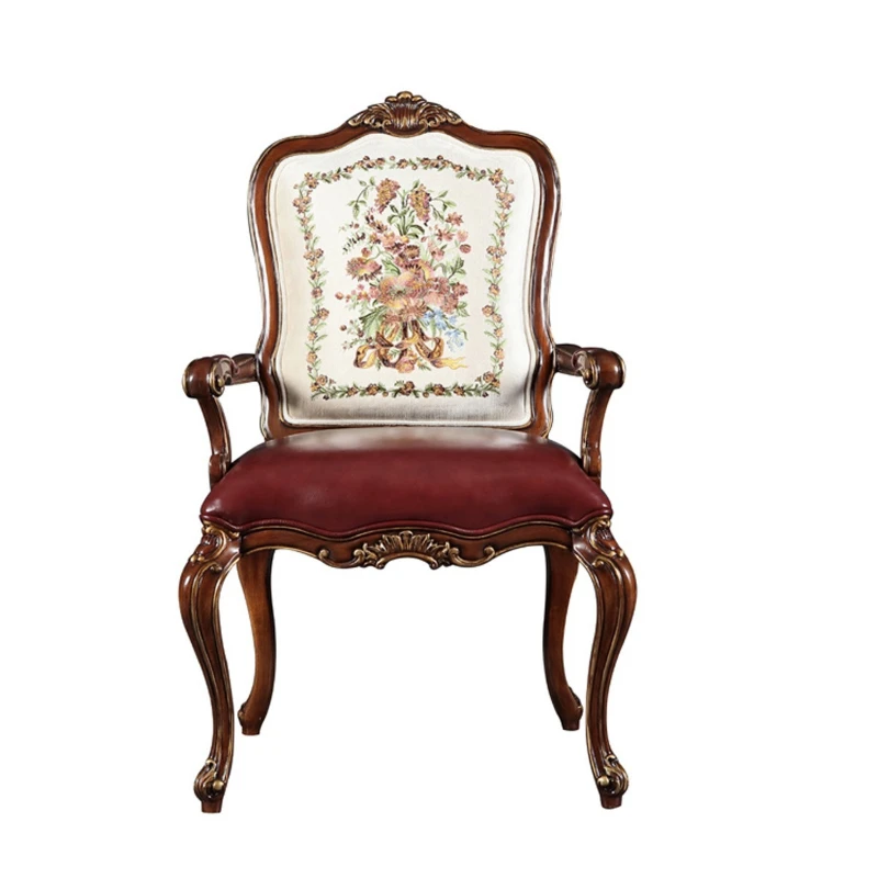 Home French style leisure chair soft bag retro furniture dining chair book
Home French style leisure chair soft bag retro furniture dining chair book