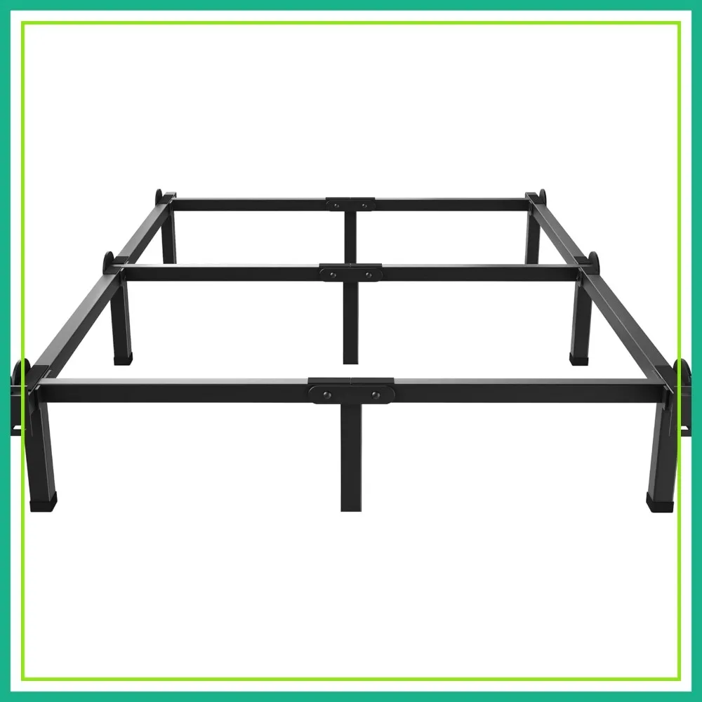 Superay 9-Leg Metal Bed Frame, 8" Support for Box Spring, Queen, Easy Assembly, Black
Superay 9-Leg Metal Bed Frame, 8" Support for Box Spring, Queen, Easy Assembly, Black