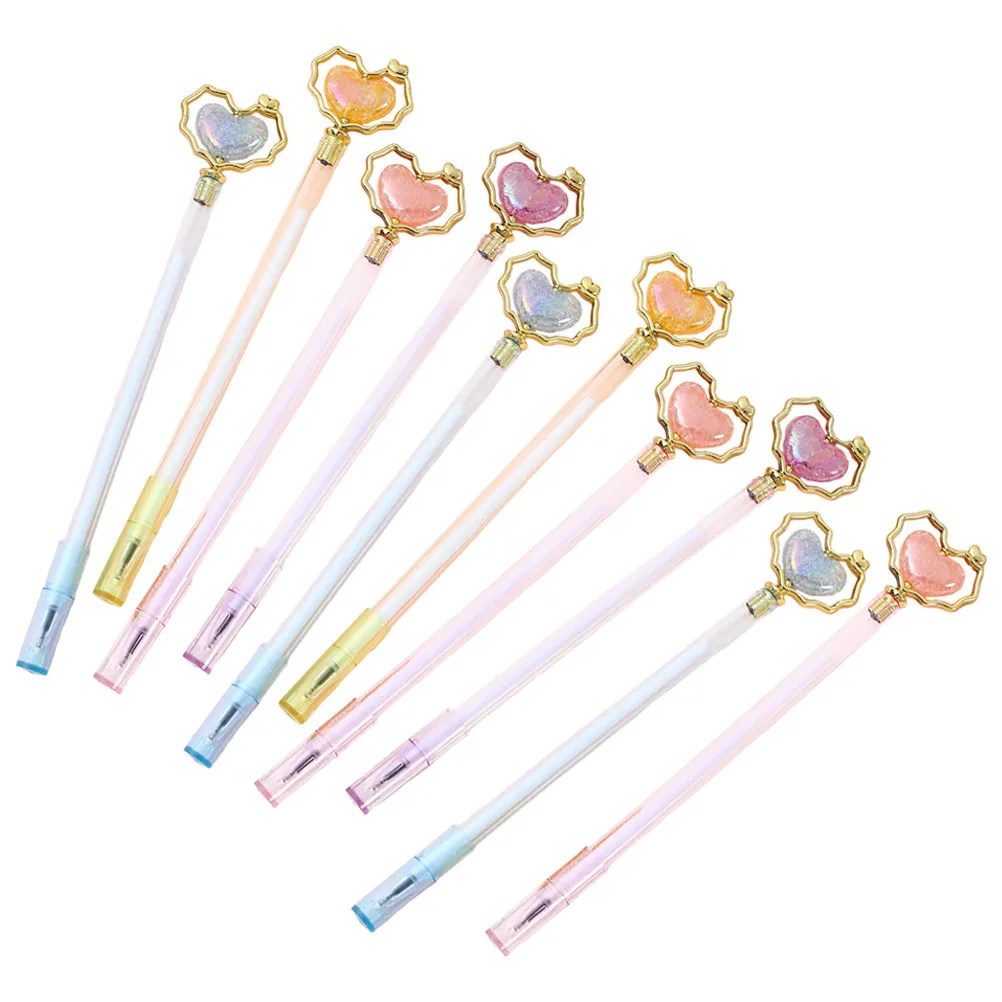 10Pcs Adorable Heart Shape Gel Pen Smooth Writing Pens Ergonomic Design Comfortable Grip for Girls Students Prize Gifts Cute
10Pcs Adorable Heart Shape Gel Pen Smooth Writing Pens Ergonomic Design Comfortable Grip for Girls Students Prize Gifts Cute