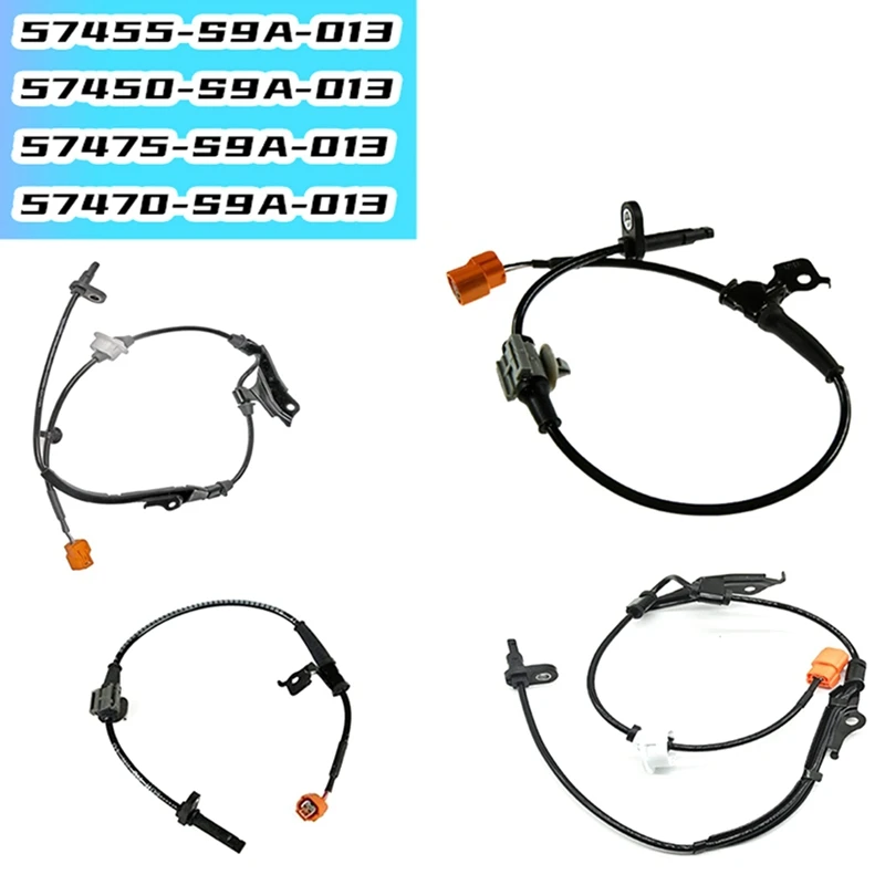 57455-S9A-013 57450-S9A-013 57475-S9A-013 57470-S9A-013 Front Rear Right & Left ABS Speed Sensor For Honda Acura TSX
57455-S9A-013 57450-S9A-013 57475-S9A-013 57470-S9A-013 Front Rear Right & Left ABS Speed Sensor For Honda Acura TSX