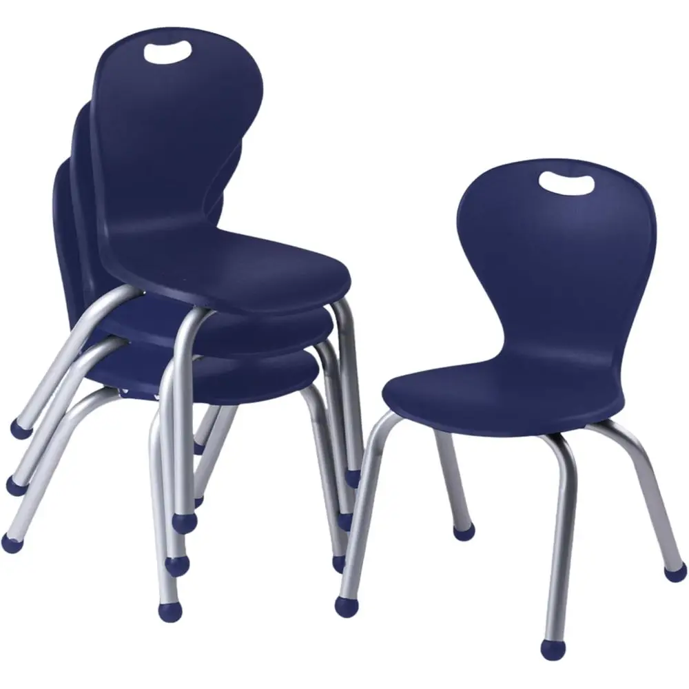 Adjustable Height School Stackable Classroom Chair - Ergonomic Seat Shell for Home or Office Learning, Set of 4
Adjustable Height School Stackable Classroom Chair - Ergonomic Seat Shell for Home or Office Learning, Set of 4