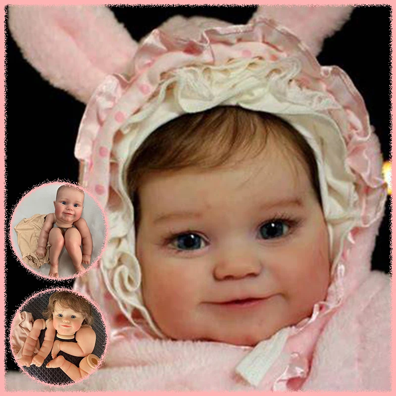 Hand Paint Hair/Hand Root Hair 19inch Reborn Maddie Doll Kits Lifelike Multiple Layers Painting Doll Parts Visible Veins
Hand Paint Hair/Hand Root Hair 19inch Reborn Maddie Doll Kits Lifelike Multiple Layers Painting Doll Parts Visible Veins