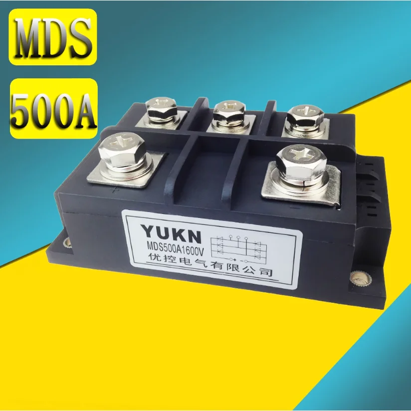 MDS500A1600V Three-phase rectifier bridge module MDS500A
MDS500A1600V Three-phase rectifier bridge module MDS500A