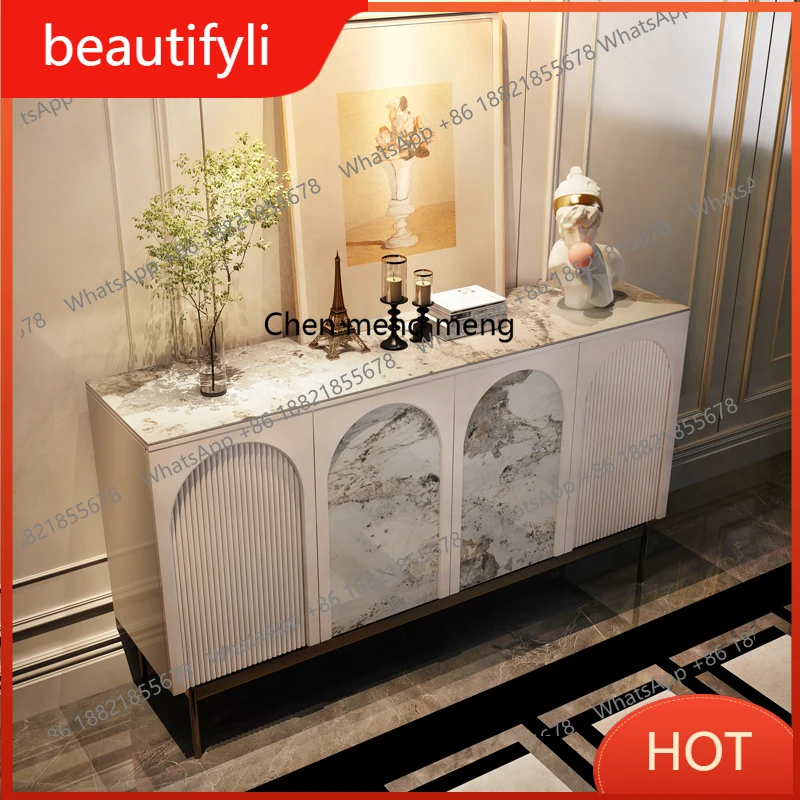 s6601 Light luxury door cabinet Entry door French high-end decorative cabinet Villa rock slab dining side cabinet
s6601 Light luxury door cabinet Entry door French high-end decorative cabinet Villa rock slab dining side cabinet