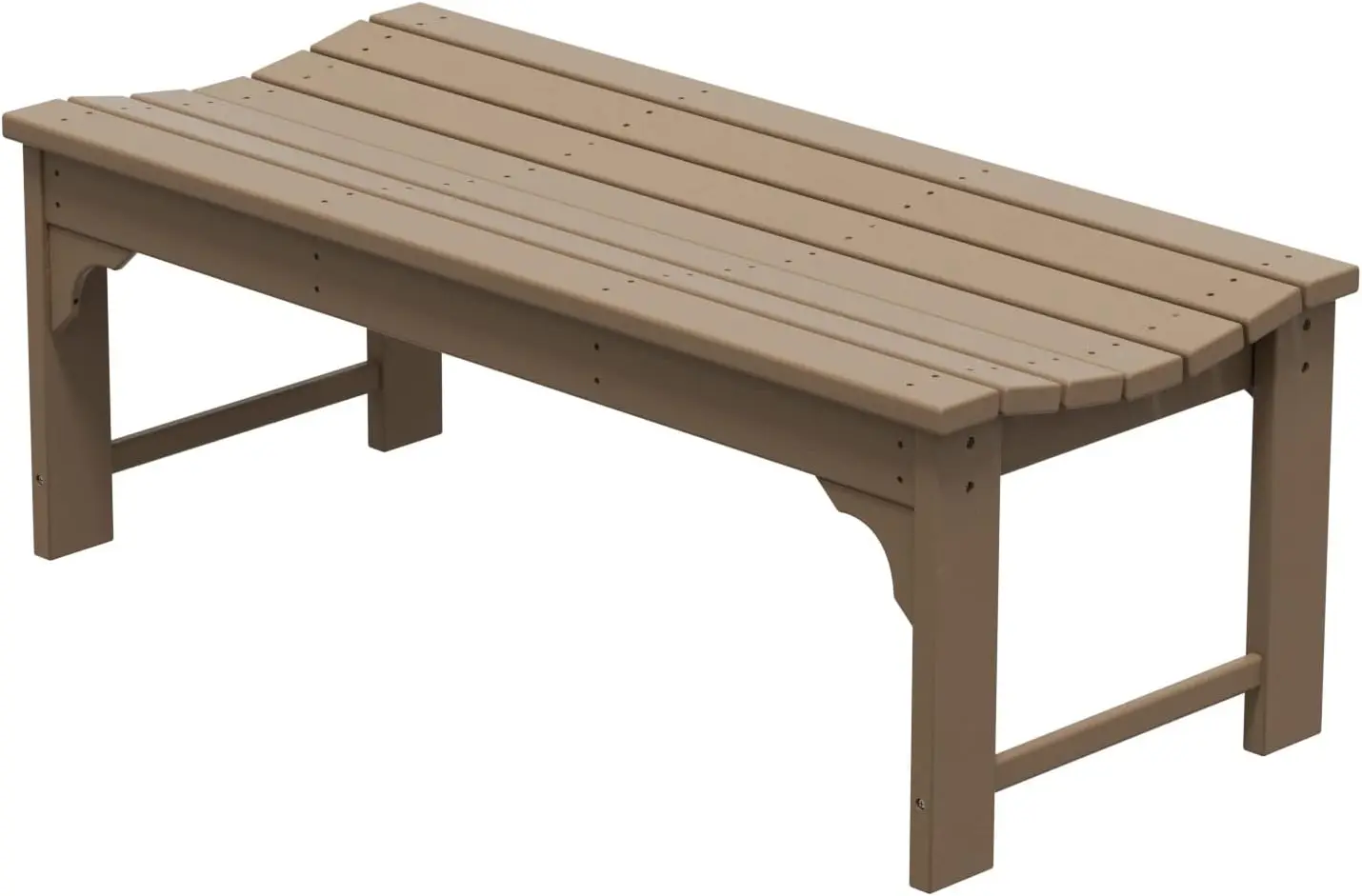 WestinTrends Malibu 48" Outdoor Bench, All Weather Resistant Poly Lumber Backless Patio Garden Bench, Adirondack Curved
WestinTrends Malibu 48" Outdoor Bench, All Weather Resistant Poly Lumber Backless Patio Garden Bench, Adirondack Curved