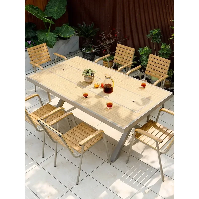 Nordic Barbecue Table Outdoor Garden Plastic Wood Table and Chair Household Outdoor Commercial Charcoal Electric Barbecue Grill
Nordic Barbecue Table Outdoor Garden Plastic Wood Table and Chair Household Outdoor Commercial Charcoal Electric Barbecue Grill
