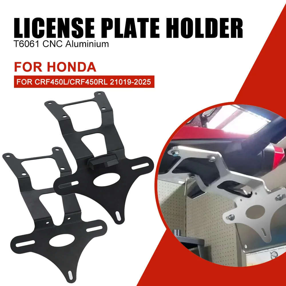 Motorcycle License Plate Bracket Number Plate Holder LED Light For HONDA CRF450L CRF450RL 21019-2020-2021-2022-2023-2024-2025
Motorcycle License Plate Bracket Number Plate Holder LED Light For HONDA CRF450L CRF450RL 21019-2020-2021-2022-2023-2024-2025
