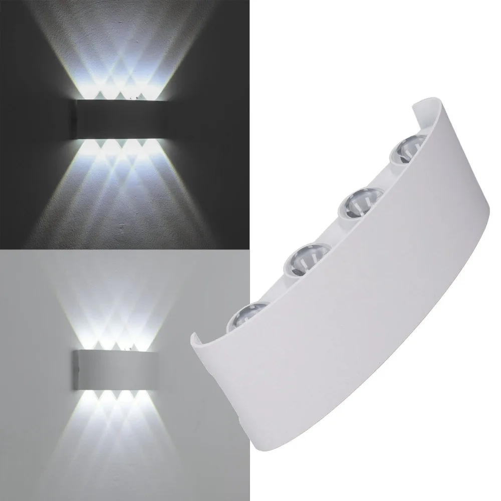 Modern 90-265V LED Wall Lamp Aluminum Alloy 8W Wall Mount Light IP65 Waterproof LED Wall Light Bedroom
Modern 90-265V LED Wall Lamp Aluminum Alloy 8W Wall Mount Light IP65 Waterproof LED Wall Light Bedroom