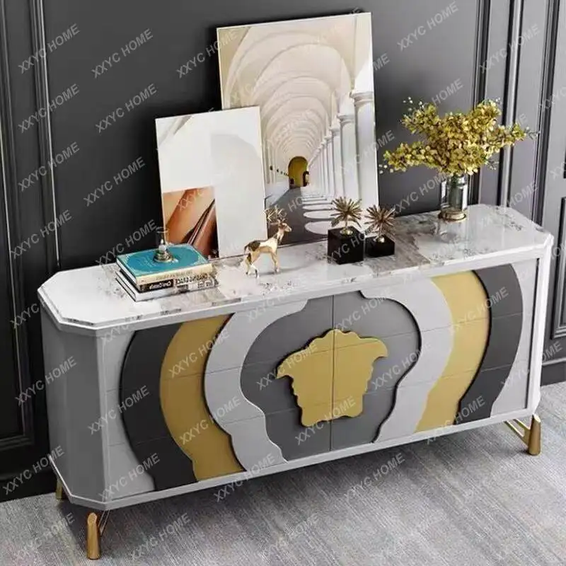 Light luxury door cabinet Solid wood villa high-end simple modern artist home living room dining side cabinet
Light luxury door cabinet Solid wood villa high-end simple modern artist home living room dining side cabinet