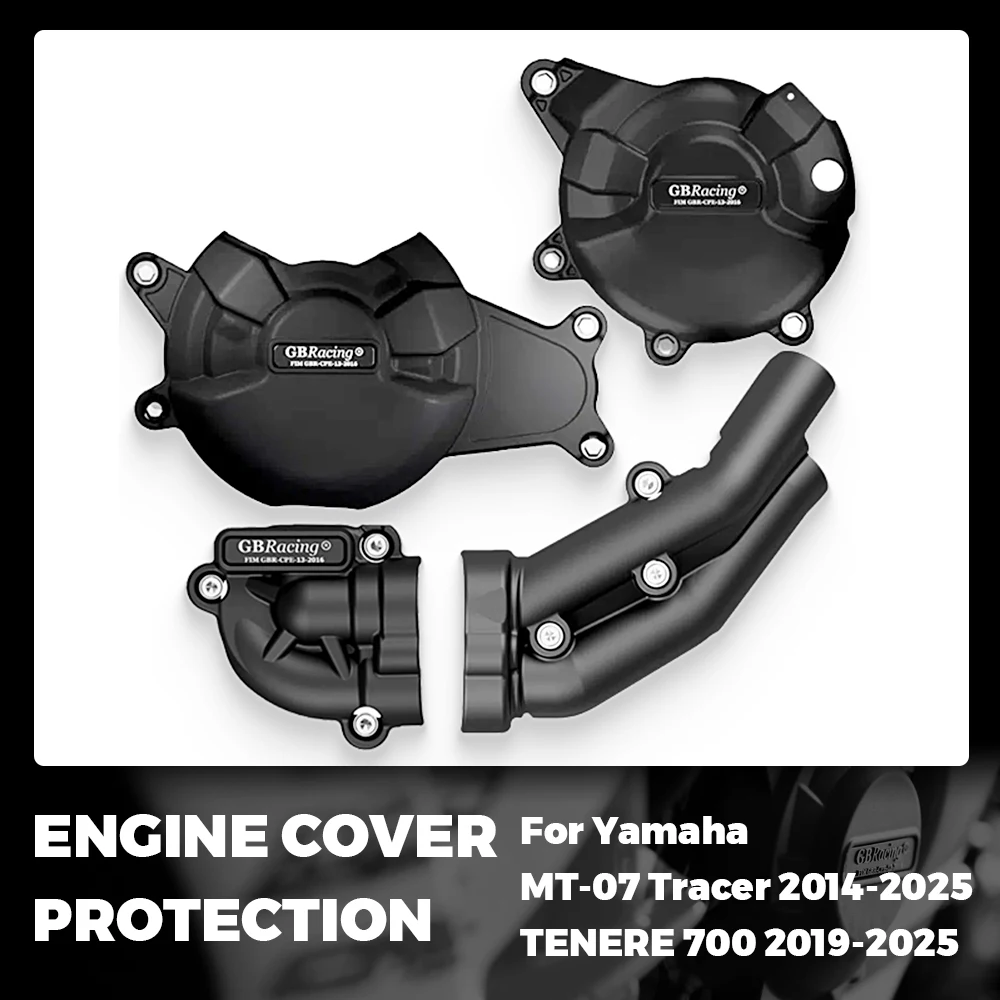 Для Yamaha MT-07 Tracer 2014-2022 Tenere 700 2019-2022 Защитная крышка двигателя мотоцикла, комплект защиты GB, гоночные аксессуары
Для Yamaha MT-07 Tracer 2014-2022 Tenere 700 2019-2022 Защитная крышка двигателя мотоцикла, комплект защиты GB, гоночные аксессуары