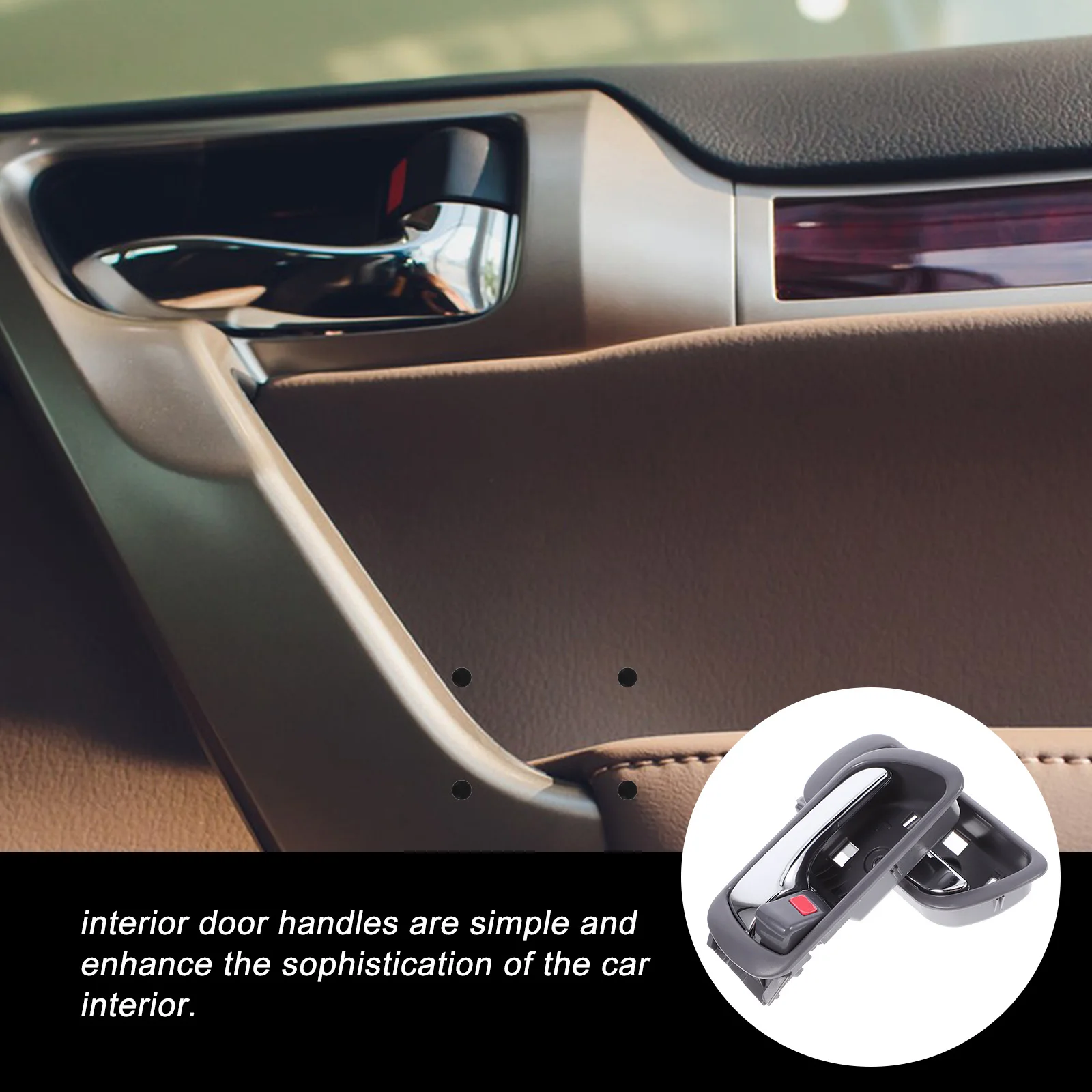 2pcs Car Replacement Auto Grips Abs Sturdy Durable Handles For Driver Passenger Side Easy Install Interior Car Door Handle
2pcs Car Replacement Auto Grips Abs Sturdy Durable Handles For Driver Passenger Side Easy Install Interior Car Door Handle