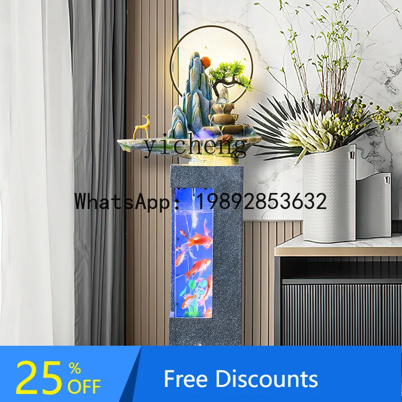 modern light luxury fish tank flowing water ornament living room large floor TV cabinet next to the entrance decoration
modern light luxury fish tank flowing water ornament living room large floor TV cabinet next to the entrance decoration