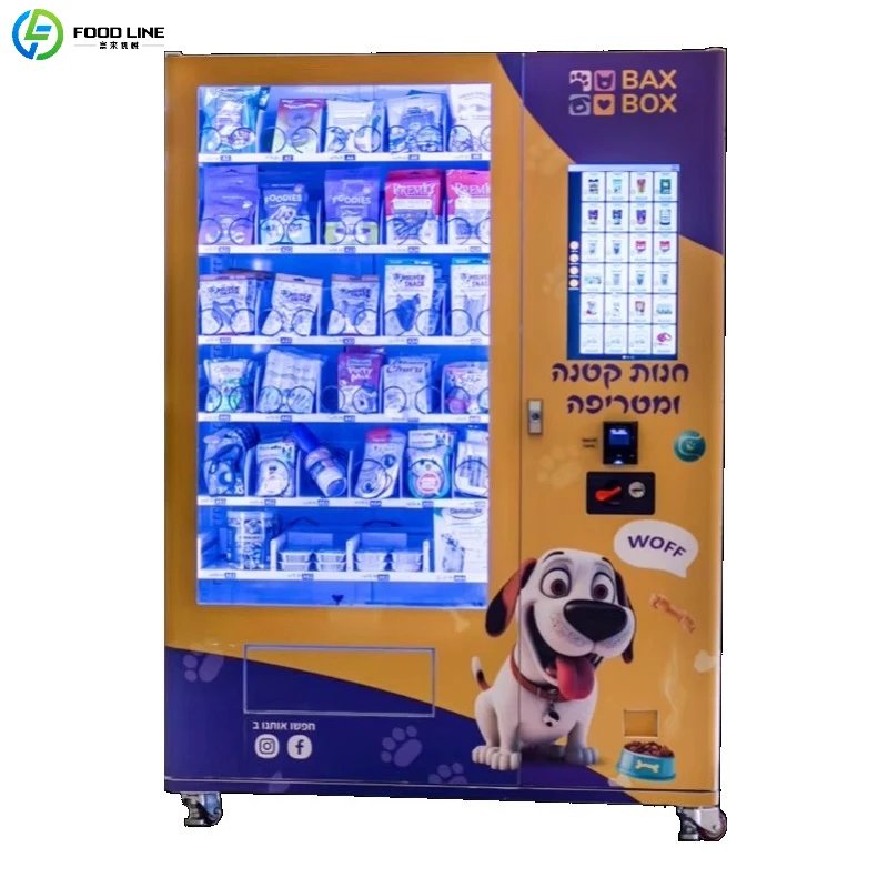 Automatic Dispenser Pet Dog Food Vending Machine With Lockers Two in One Venidng Machine in the Shopping Mall
Automatic Dispenser Pet Dog Food Vending Machine With Lockers Two in One Venidng Machine in the Shopping Mall