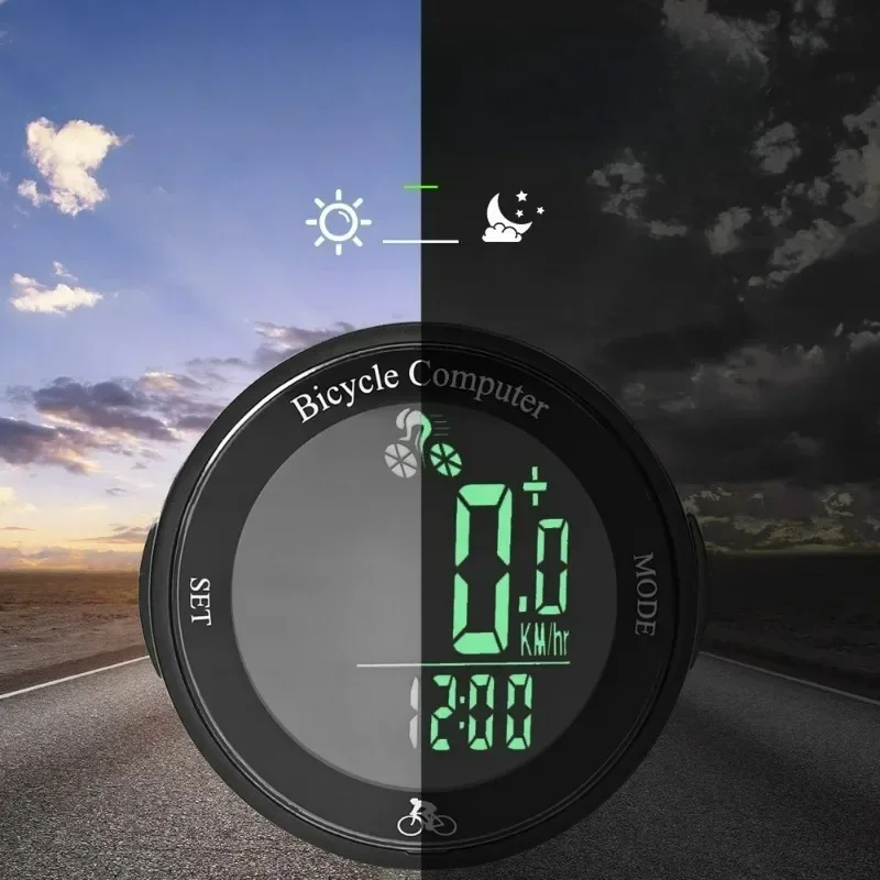 For Multi Functional LCD Screen Cycling Speedometer Mountain Bike Speedo Meter Wireless Bike Computer Bicycle Odometer