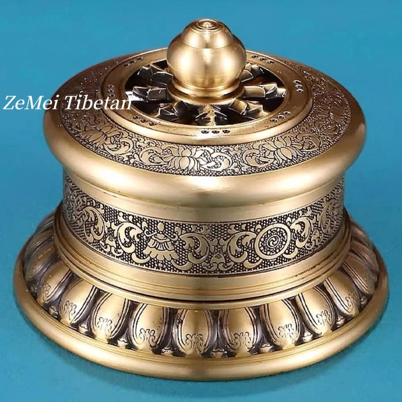Tibetan-Style Eight-Treasure Turned Dharma Wheel Brass Ornament Altars,Eight Auspicious Symbols,Buddhist Item Gold Cylinder
Tibetan-Style Eight-Treasure Turned Dharma Wheel Brass Ornament Altars,Eight Auspicious Symbols,Buddhist Item Gold Cylinder